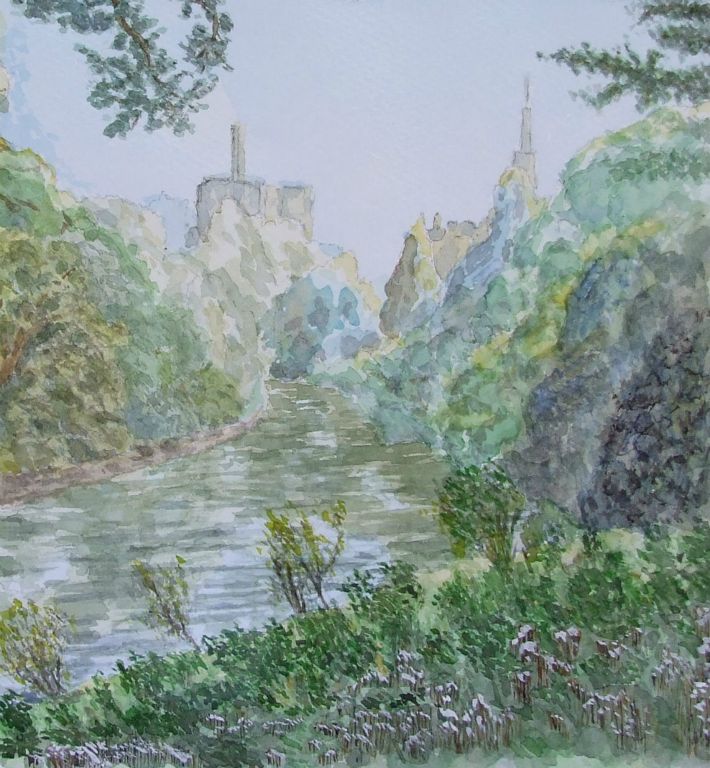 WatercolourMounted. 41 x 31 cm. £70